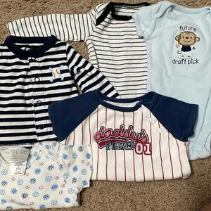 Newborn sports themed lot